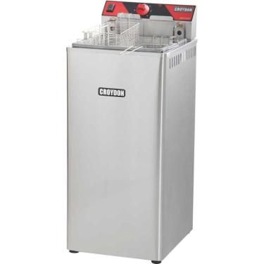 Imagem de Fritadeira Elétrica 15 Litros Zona Fria Fz25 Croydon Fritador 2 Cestos 5000w 220v