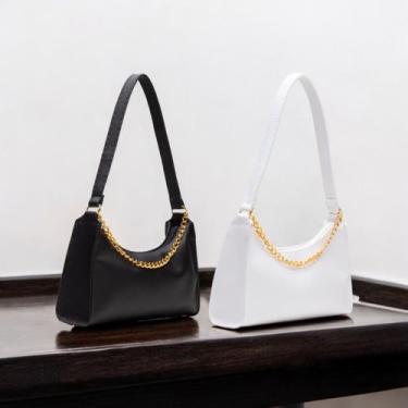 Imagem de Kit 2 Bolsas Baguetes Corrente Feminina Pequena de Ombro e de Mão - MV