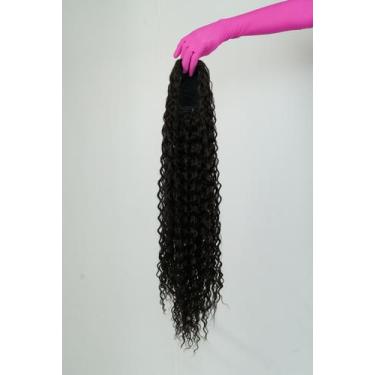 Imagem de Rabo de Cavalo Orgânico Cacheado Preto - Central Hair