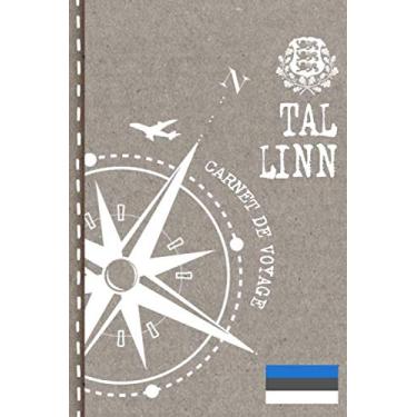 Imagem de Tallinn Carnet de Voyage: Cahier de Voyageurs Dot Grid Pointillé A5 - Dotted Journal de bord pour Ecrir. Livre pour l'écriture, dessiner. Souvenirs d'activités vacances - Notebook á points