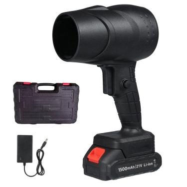 Imagem de Soprador Turbo Fan 130.000 RPM Maleta Potente Bateria Recarregavel Sujeira Folhas Poeira Detritos Quintal Casa Jardim Limpeza