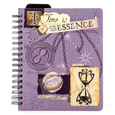 Imagem de Conquest Journals Harry Potter Time is of The Essence Undated Planner, Wrapped Book Board Cover, Spiral Bound, 5 Sticker Sheets, Elastic Closure Strap, Bookmark, 7.75'' x 9.25'', Officially Licensed