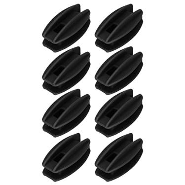 Imagem de Isolador de Cerca Elétrica, 100 Peças, Resistente às Intempéries, Tubo Quadrado Abs, Isolador de Poste para Fio de Aço (Mingzhe3ktcpvqroh-12)