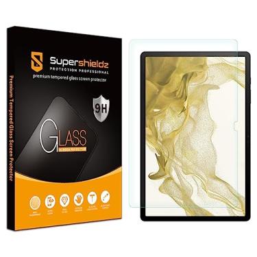 Imagem de Supershieldz Projetado para Samsung Galaxy Tab S10 Plus / S9 Plus (12,5 polegadas) / Tab S9 FE Plus (12,5 polegadas), protetor de tela de vidro temperado, antiarranhões, sem bolhas