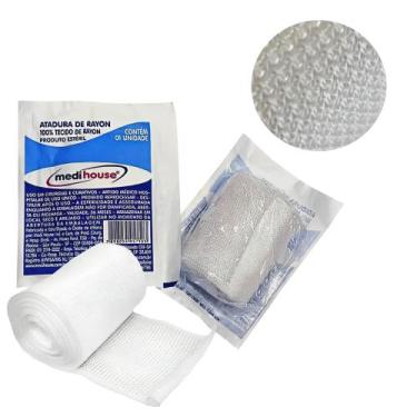 Imagem de Atadura de Rayon Estéril 7,5cm x 5m - Medi House - medihouse