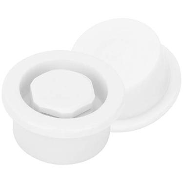 Imagem de 2 Pack PVC Surfboard Paddle Board Hole Acessório de Respiração Automática Em e Mantenha Suas Placas de Surf Ventiladas e Secas (Branco)