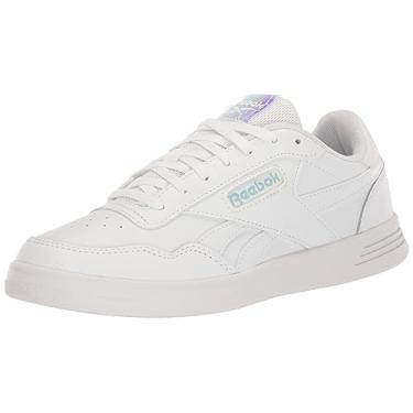 Imagem de Reebok Tênis feminino Court Advance, branco/branco, 5