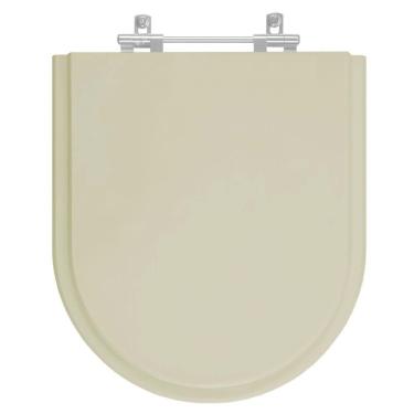 Imagem de Assento Sanitario Poliester Castanha Smart Bege Fosco Para Vaso Celite