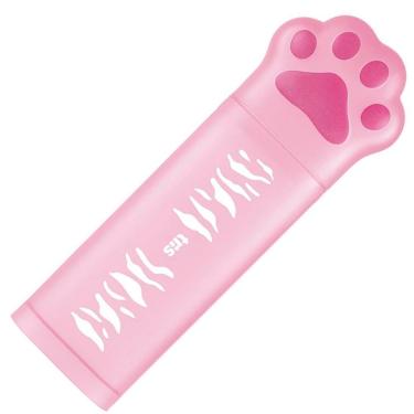 Imagem de Estojo Plástico Pets Gatinho Tris Rosa