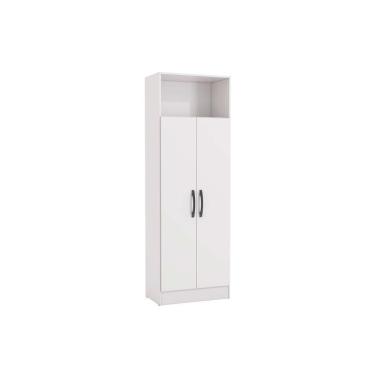Imagem de Guarda Roupa Casal Multiuso 2 Portas N408 Branco - Kappesberg