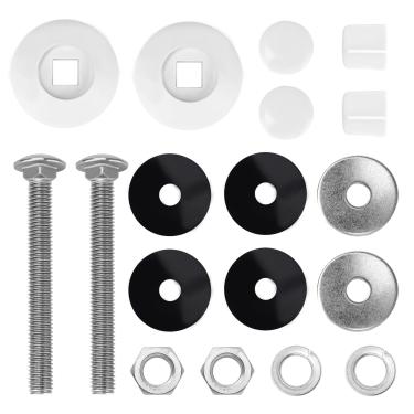 Imagem de IWIWE Kit de montagem de parafusos de prancha de mergulho para piscina 67-209-911-SS substituição para prancha de mergulho residencial de dois furos S.R.Smith de 1,8 m/2,4 m/3 m, kit de resurfacing de