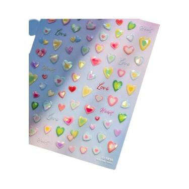 Imagem de Adesivos De Unhas Brilhantes De Cristal De Gelo Francês, Estrela, Gela