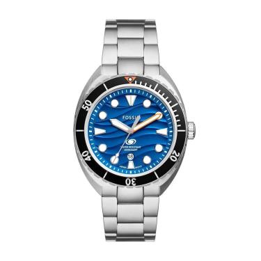Imagem de Relógio Fossil Masculino Fossil Breaker Prata - FS6064/1KN