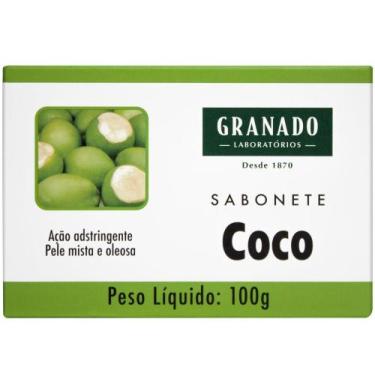 Imagem de Sabonete em Barra para o Corpo Granado - Coco 100g, 1, 100 ml, Coco