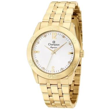 Imagem de Kit Relogio Feminino Champion Cn26699W