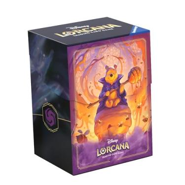 Imagem de Ravensburger Disney Lorcana TCG Caixa de Baralho Ursinho Pooh Armazena com segurança 80 cartas | Organizador durável e portátil para jogadores de TCG | A partir de 8 anos