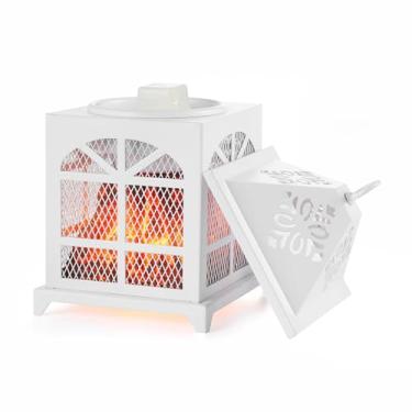 Imagem de Dicimi Aquecedor de cera derretido, derretimento de cera elétrico 4 em 1 (branco, janela)