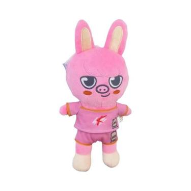 Imagem de Boneca de Pelúcia Kpop Skzoo 25cm - Chaveiro Kawaii para Crianças, 8 u