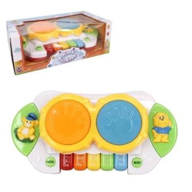 Imagem de Minha Bandinha Divertida Piano e Tambor - Wellmix