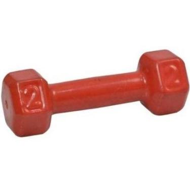 Imagem de Halter Sextavado Emborrachado 02KG PÇ - Equipa Academia