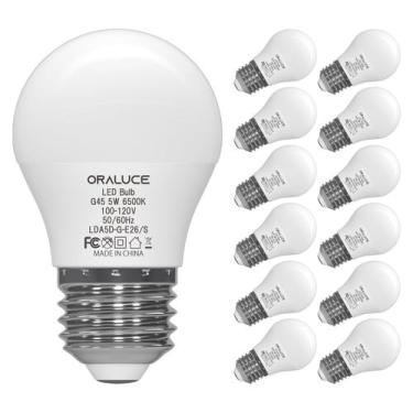 Imagem de Lâmpadas LED ORALUCE A15 5W (equivalente a 40W) 6500K 450LM