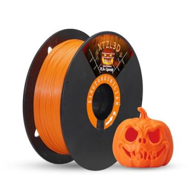 Imagem de Filamento de impressora 3D XTZL3D PLA+ de alta velocidade, diâmetro de 1,75 mm com precisão de +/- 0,02 mm, carretel reutilizável compatível com impressoras Bambu AMS e a maioria das impressoras FDM