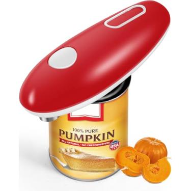 Imagem de Abridor de lata elétrico, abridor de lata com um toque, mãos livres, abridores de latas elétricos para artrite, abridores de lata com interruptor de um toque, cozinha, velho, restaurante, chef, melhor