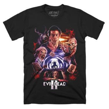 Imagem de Camiseta ROCKINSTONE Evil Dead 2 Kiss Your Nerves Good-Bye