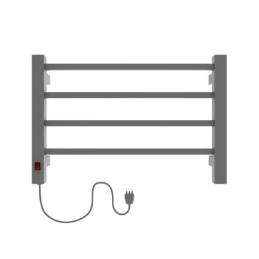 Imagem de Casuli Toalheiro Termico Circolare Uno 127V Esquerdo - Cinza