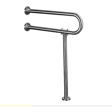 Imagem de Barras de apoio para corrimão, barra de apoio de segurança de chuveiro para banheira, barra de apoio de chuveiro para mulheres grávidas com deficiência rly espessamento banheiro banheiro corrimão em