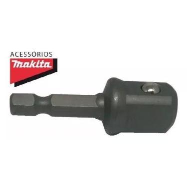 Imagem de Adaptador Para Parafusadeira 1/4' Soquete 1/2' Makita