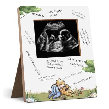 Imagem de Porta-retratos Hatzelou Classic Pooh 20x25 cm Ultrasound