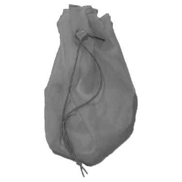 Imagem de Coador De Voal Voil Preto Para Leites Vegetais Sucos Verdes