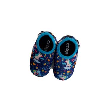 Imagem de Sapatilha Infantil Menina Unicórnio Crep Cpn 011