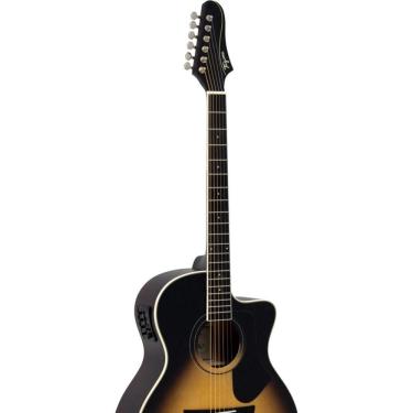 Imagem de Violão Tagima Rio Negro Eletroacústico Aço Vintage Sunburst