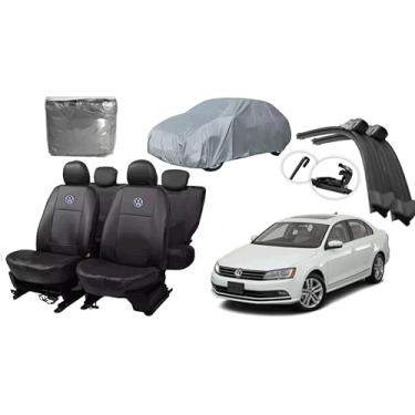 Imagem de Capa de couro +Capa de cobrir + Limpador de para - brisa -VW jetta 15-20