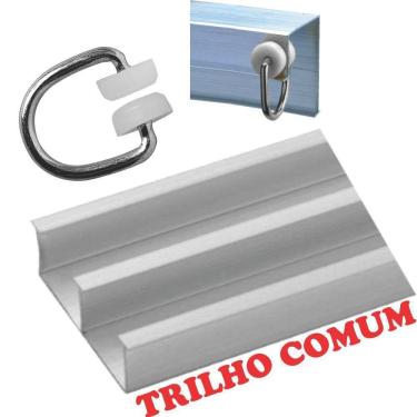 Imagem de Cortina 3 Mts Sala Quarto Escritório Blackout Para Trilho Comum Tabaco