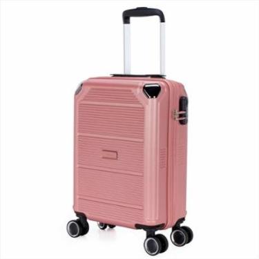 Imagem de Mala De Bordo Prímicia Moderna Viagem Passeio Abs PP 360° Resistente-Unissex