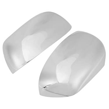 Imagem de aqxreight 2 PCS Tampa do Espelho Retrovisor Substituição Protetora de Galvanoplastia Para Morning 2012-2018 Para Substituir a Curva ou o Retrovisor Morning é a Capa do Espelho (View Sem Traseira