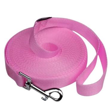 Imagem de Siumouhoi Coleira de treinamento de agilidade para adestramento de obediência para cães/filhotes - Coleira de treinamento de 4,6 m, 6 m, 9 m, 12,2 m e 15,2 m - ótima para brincar, acampar ou quintal