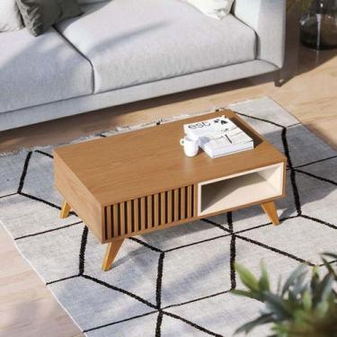 Imagem de Mesa De Centro Jeri Freijó Off White - Colibri - COLIBRI MÓVEIS