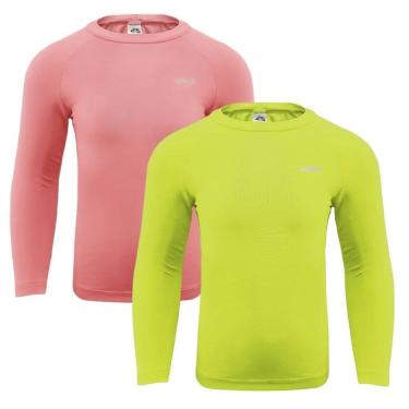 Imagem de Kit 2 Camisas Térmicas Selene Proteção UV50+ Juvenil