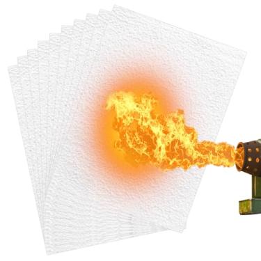 Imagem de Papel de vedação de alta temperatura, gaxeta de exaustão de alta temperatura, material de vedação de isolamento para lareira para fogão a pelotas, fogão a lenha, caldeira, forno, forno, junta de