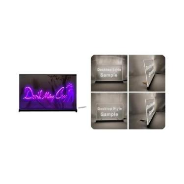 Imagem de Letreiro LED Neon 3D Esculpido Devil May Cry, Arte De Parede Para Deco