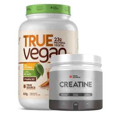 Imagem de Proteina Vegana Doce de Leite 837g Creatina - True Source-Unissex