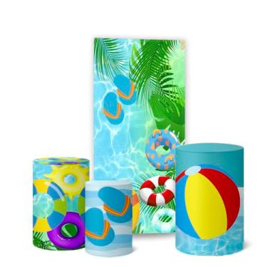 Imagem de Trio Capas Cilindro + Painel Lateral Pool Party (K5PPY0003)