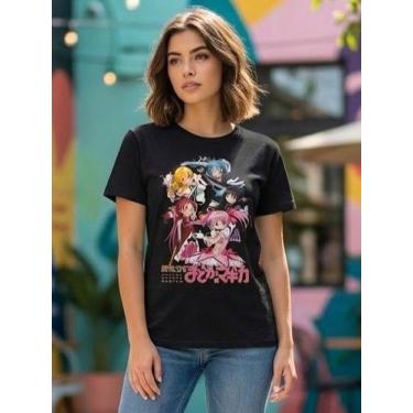 Imagem de Camiseta Unissex Anime Madoka Magica - Quinteto Sagrado - Shimai, P, P