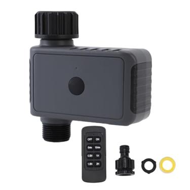 Imagem de Depisuta Temporizador de Aspersão Com Controle Remoto, 6 Modos de Temporizador IP55 Controlador de Rega Automático à Prova D'água para Quinta, Com Modo Manual e Filtro Embutido