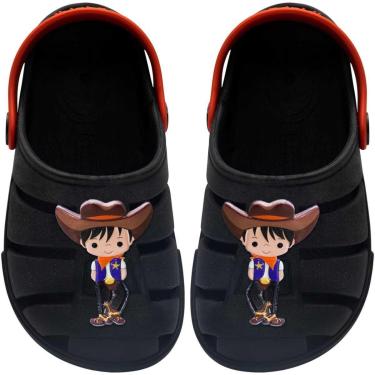 Imagem de Sandalia Babuche Masculino Nº 19ao28 Infantil Cowboy 12.115-Masculino