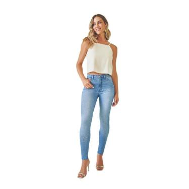 Imagem de CALÇA JEANS SKINNY FEMININA DOCE TRAMA REF:104849-Feminino
